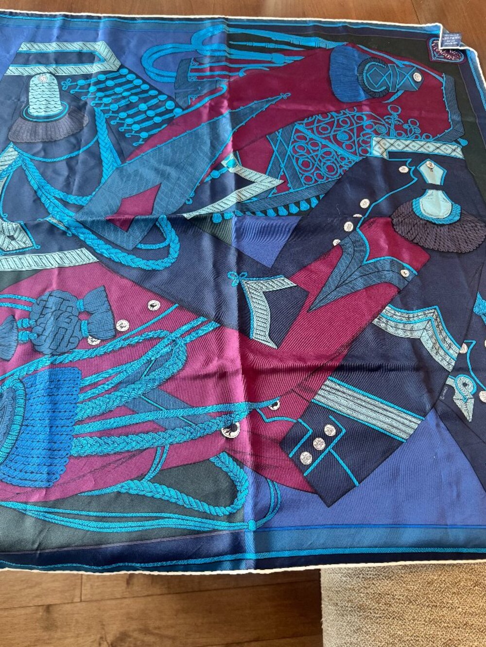 Hermes Silk Scarf